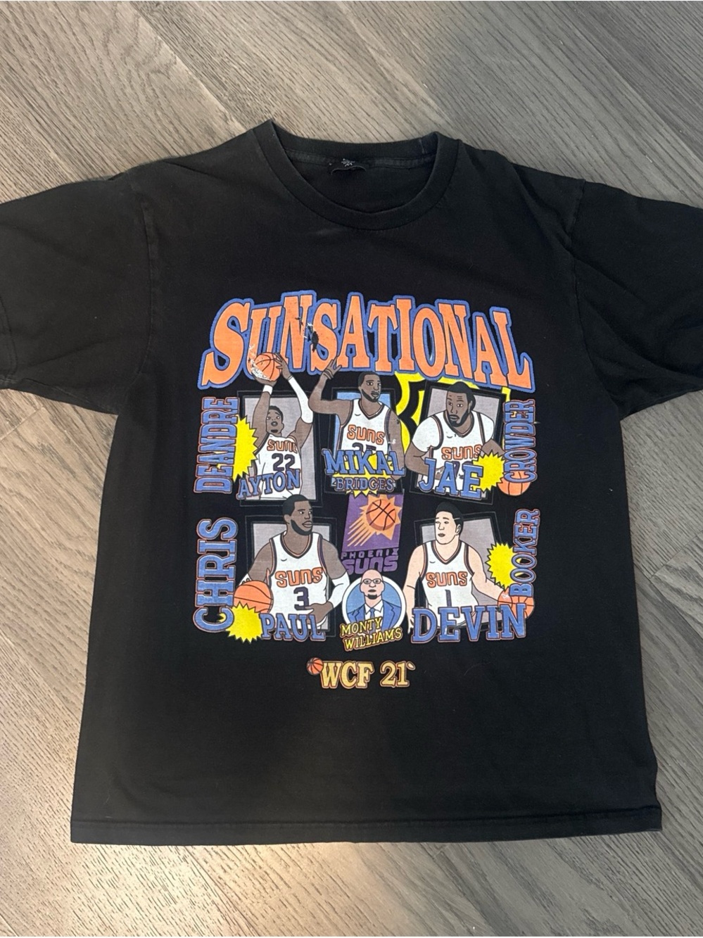 Vintage ‘Sunsation’ Phoenix Suns WCF 2021 NBA (World Dover Street Market) Size M